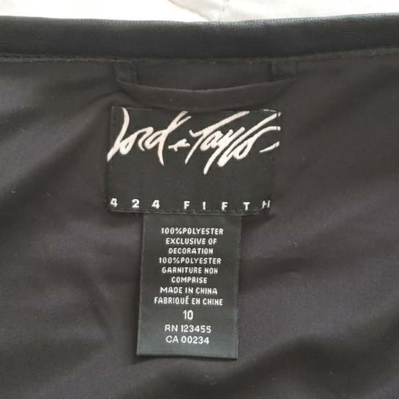 Lord &Taylor Black  Jacket 10 EUC - Picture 7 of 11